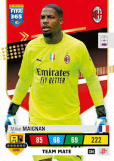 Mike Maignan A.C. Milan 2023 FIFA 365 Team Mate #334